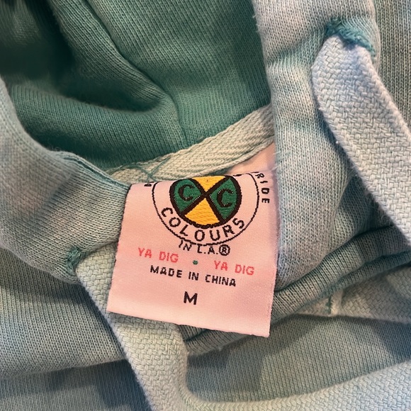 NWOT CROSS COLOURS HOODIE MENS MEDIUM - Picture 5 of 11